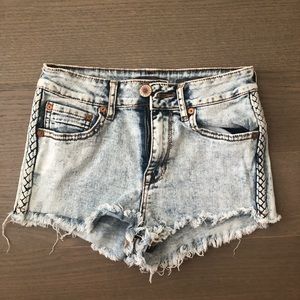 Pacsun High-Rise Denim Shorts